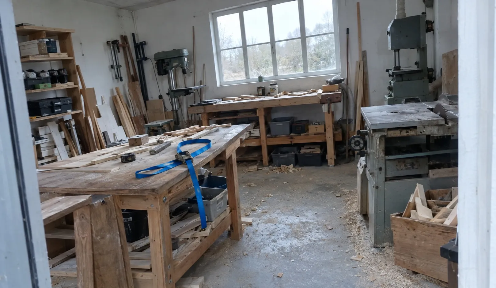 Geräumte Betriebsfläche, besenrein übergeben