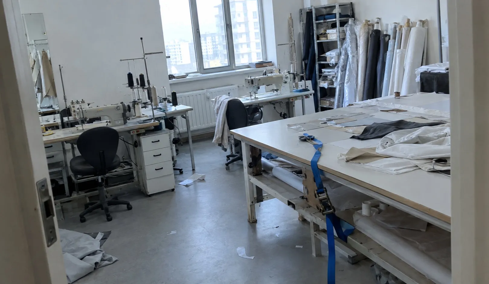 Geräumte Betriebsfläche, besenrein übergeben