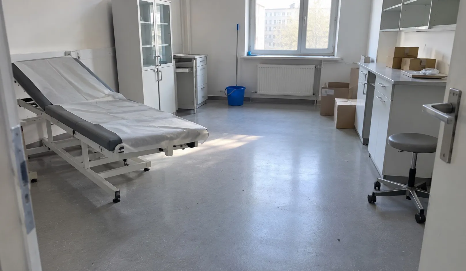 Geräumte Betriebsfläche, besenrein übergeben