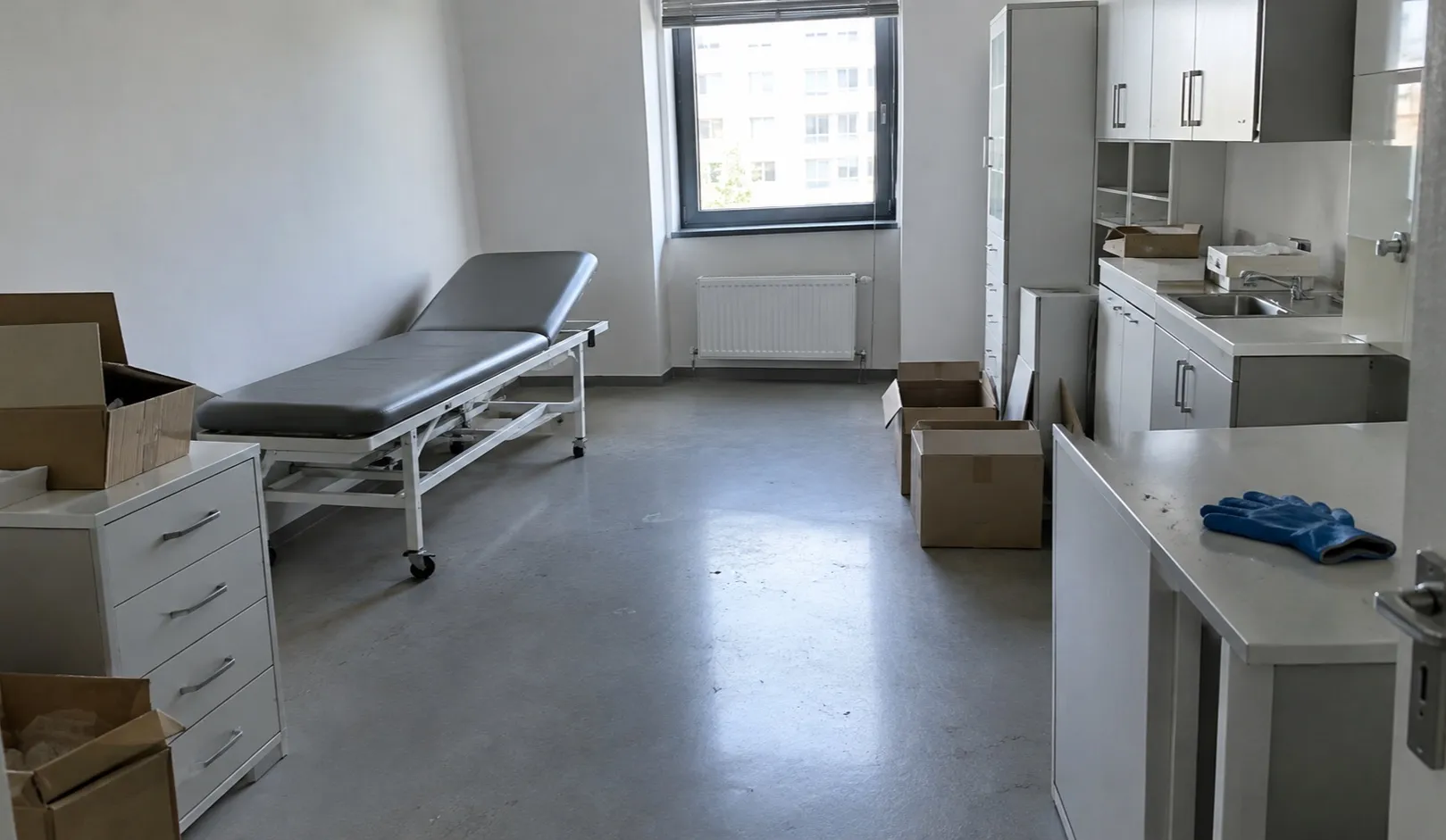 Geräumte Betriebsfläche, besenrein übergeben