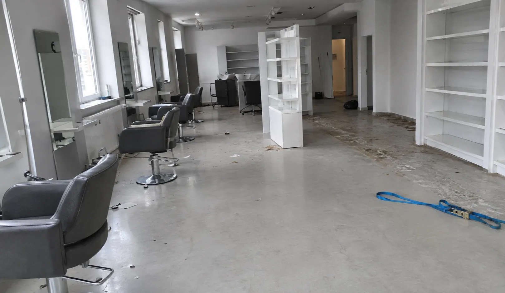 Geräumte Betriebsfläche, besenrein übergeben