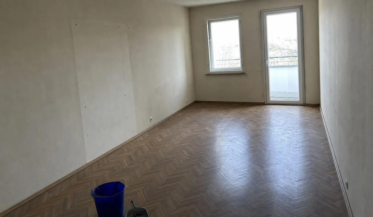 Entrümpeltes Objekt, besenrein zur Übergabe