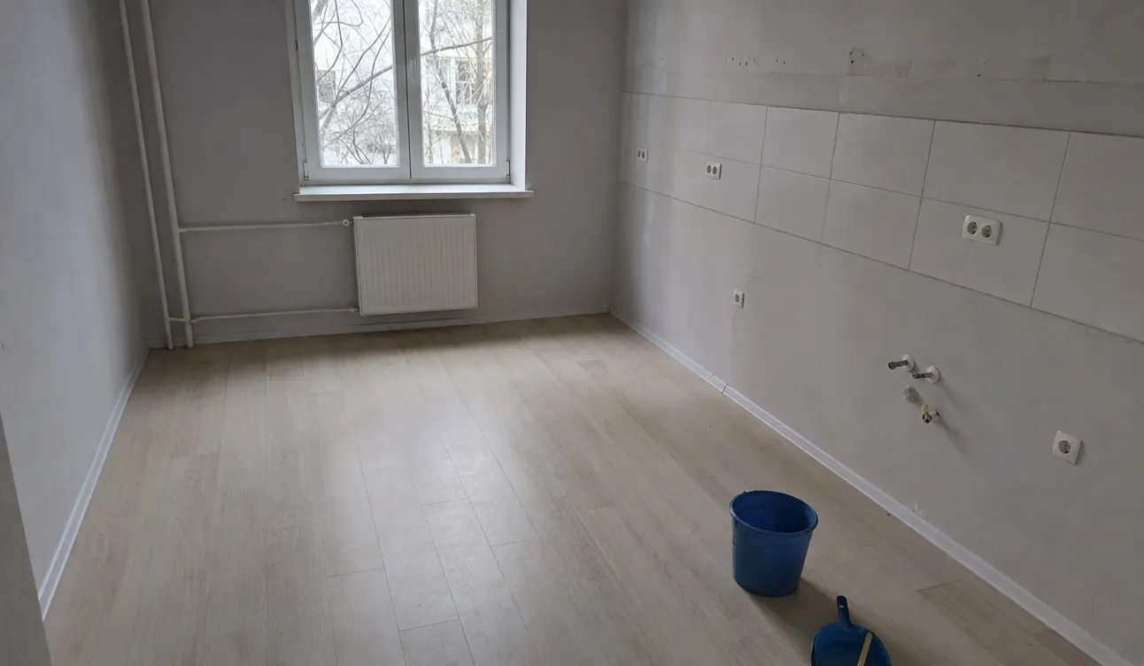 Geräumte Wohnung, besenrein zur Übergabe