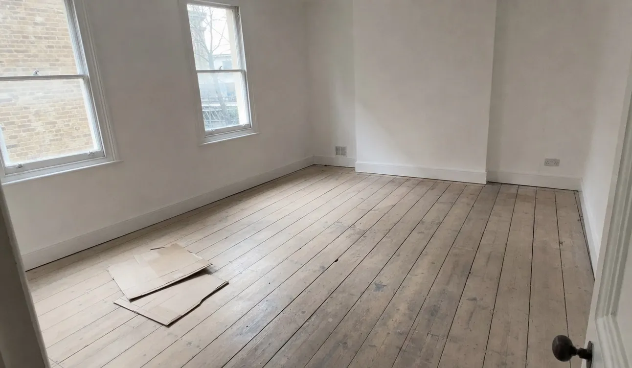 Geräumte Wohnung, besenrein zur Übergabe