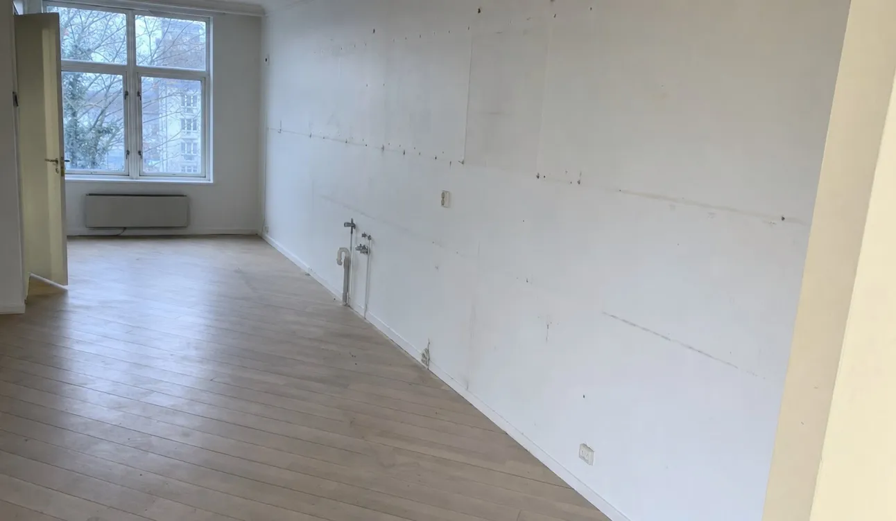Geräumtes Objekt, besenrein zur Übergabe
