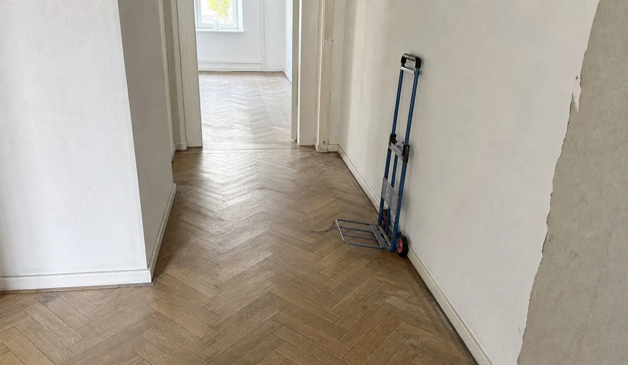 Aufgelöster Haushalt, besenrein zur Übergabe