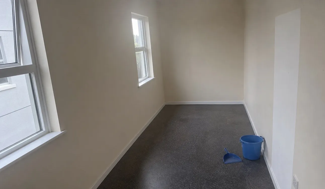 Geräumte Wohnung, besenrein zur Übergabe