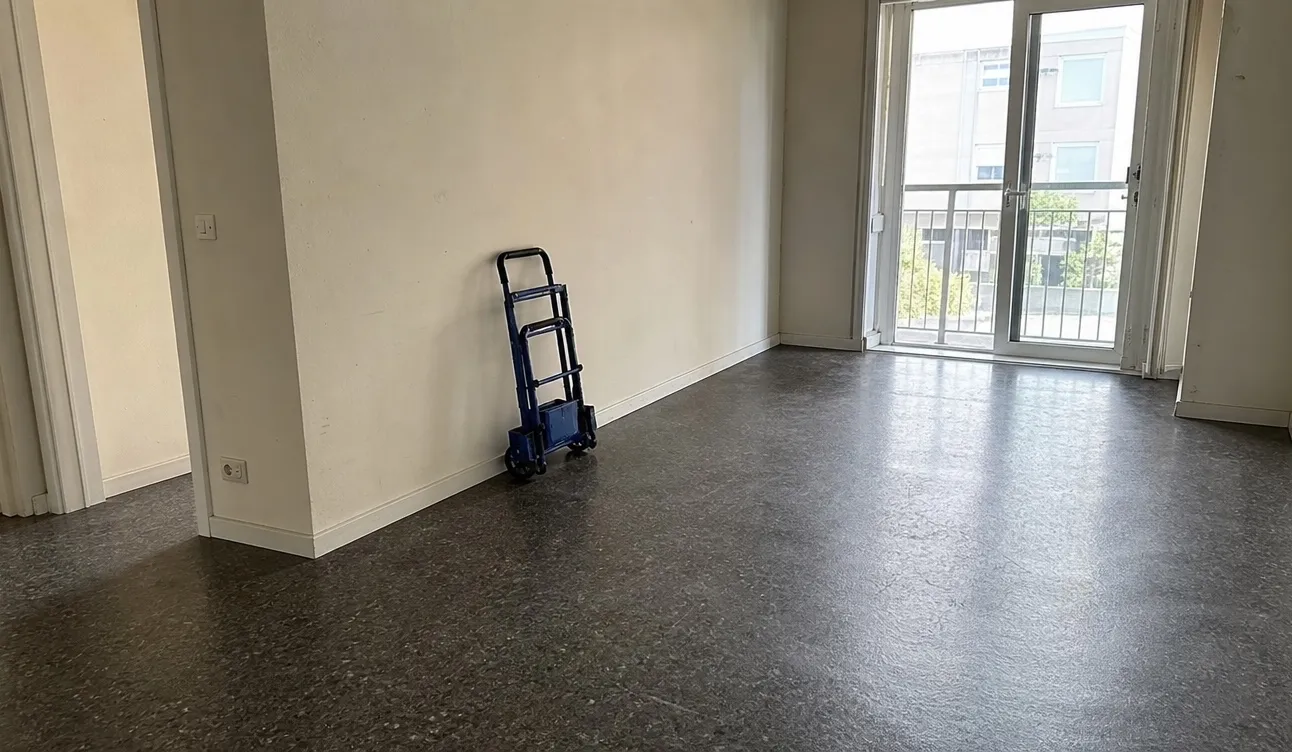Geräumte Wohnung, besenrein zur Übergabe