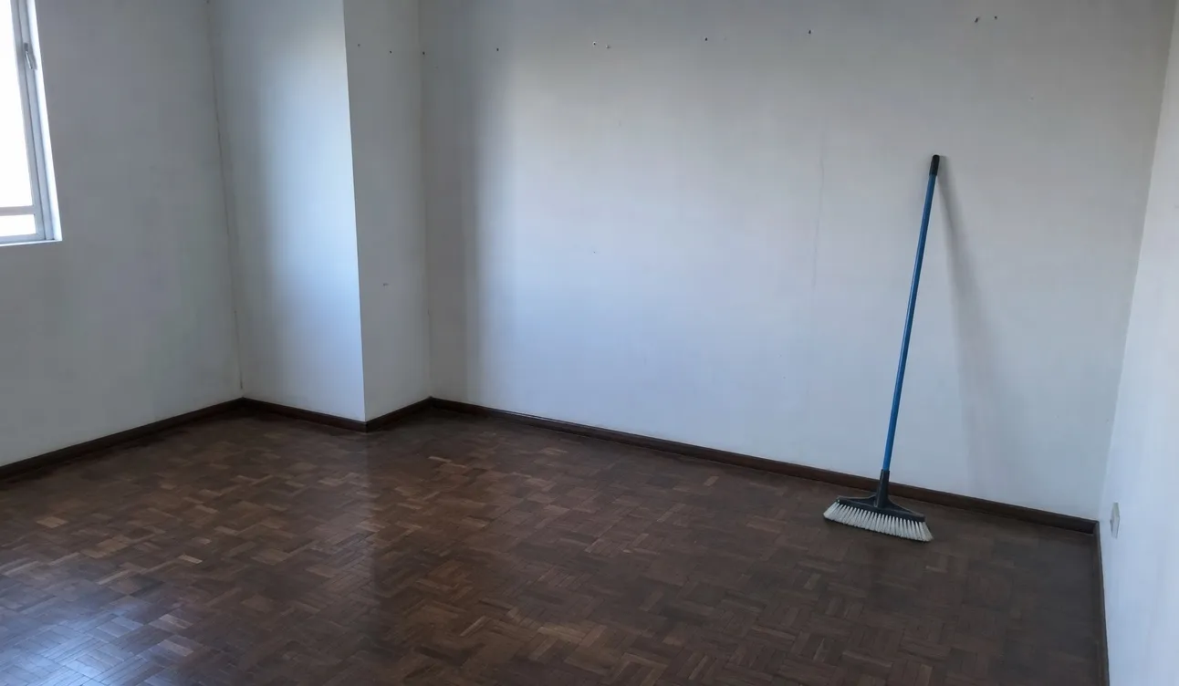 Geräumtes Objekt, besenrein zur Übergabe