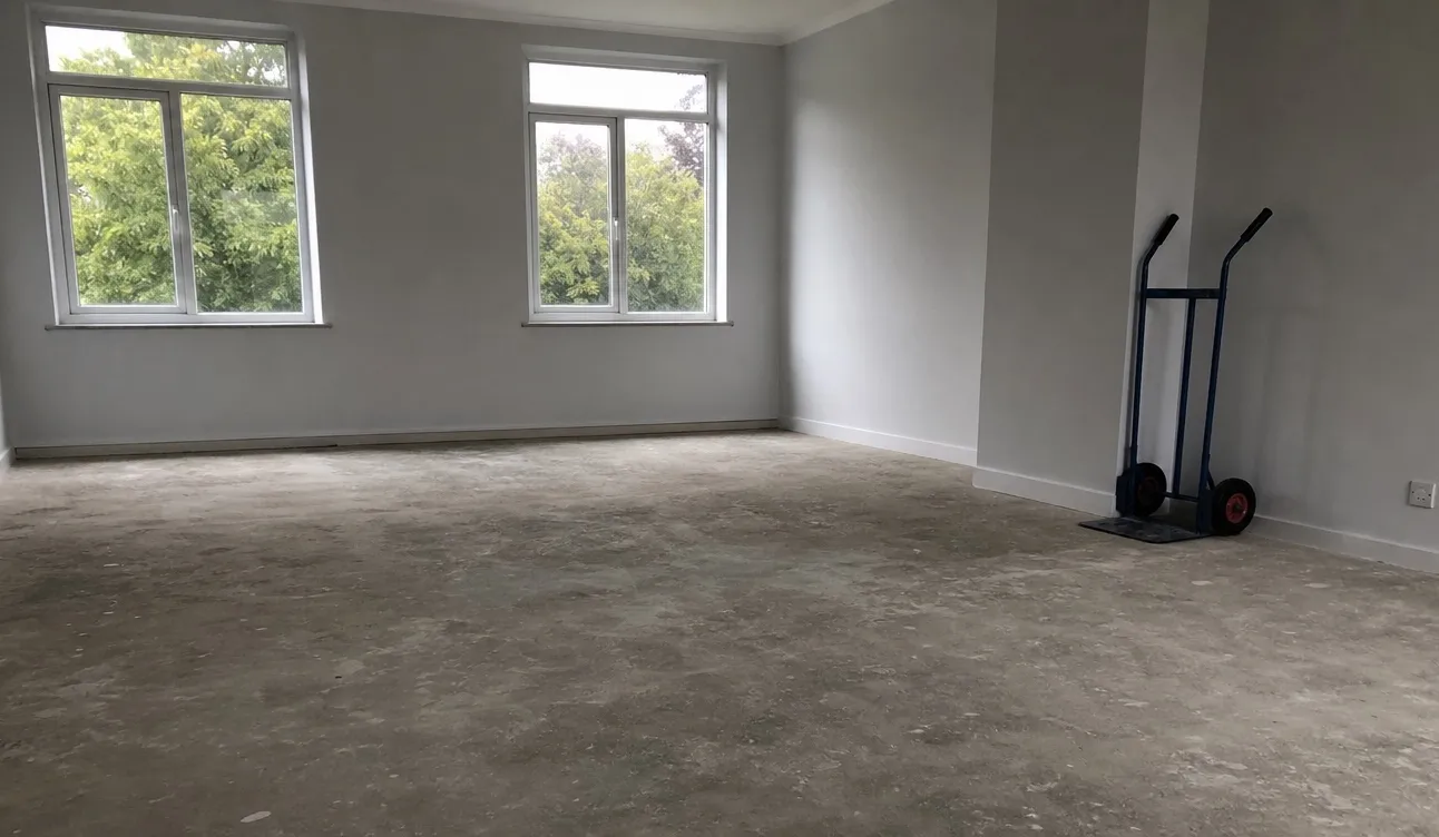 Geräumte Wohnung, besenrein zur Übergabe