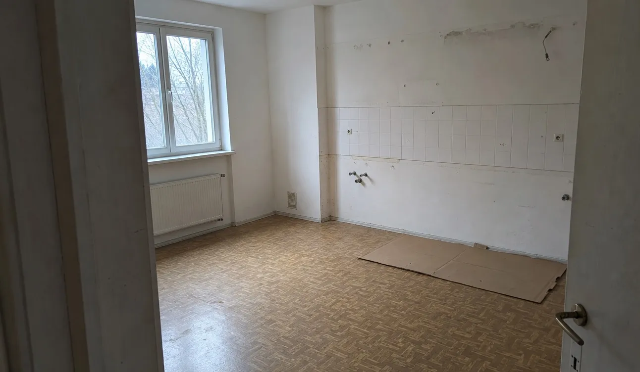 Geräumte Wohnung, besenrein zur Übergabe