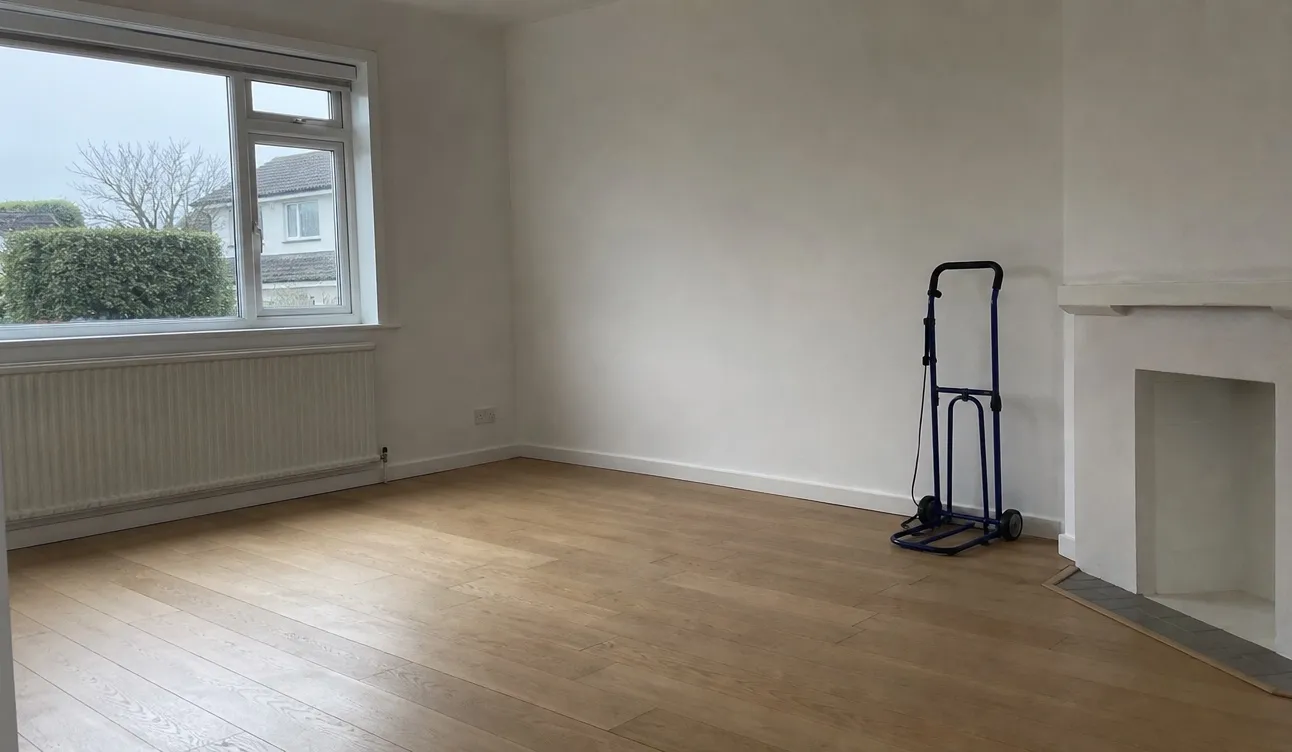 Geräumte Wohnung, besenrein zur Übergabe