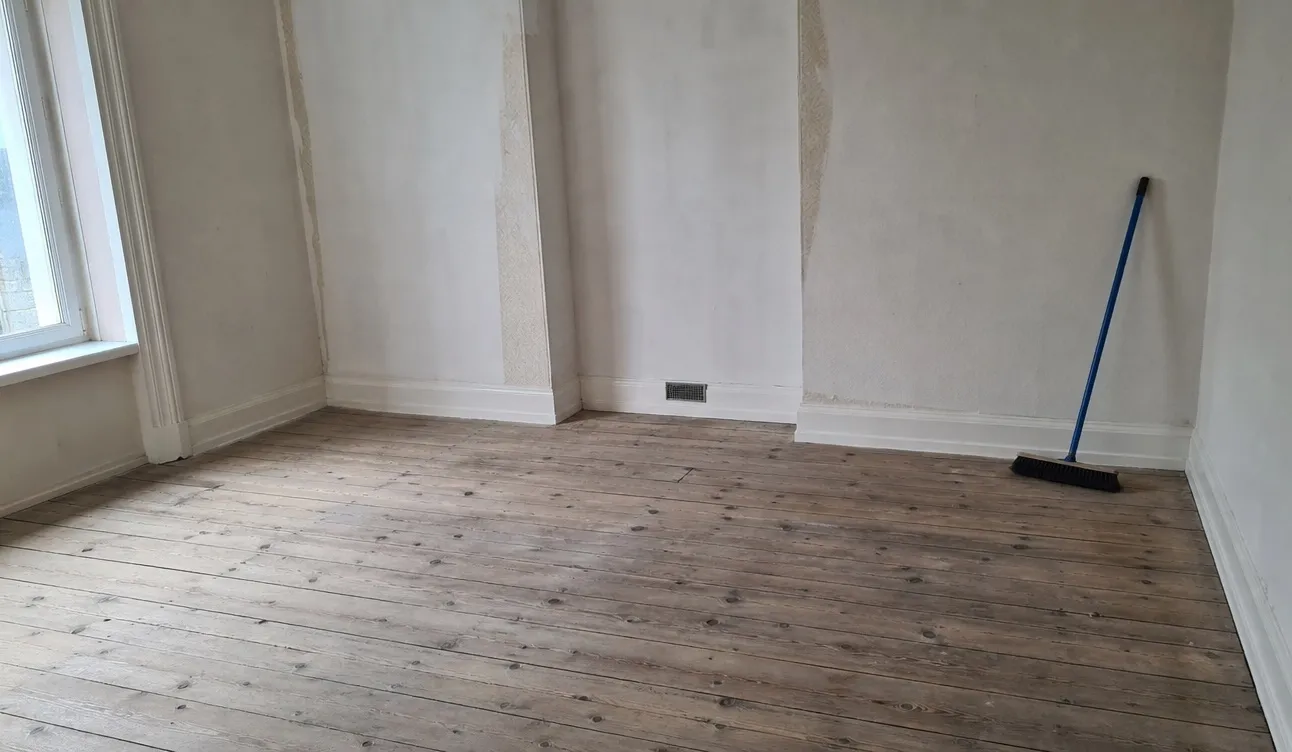 Geräumte Wohnung, besenrein zur Übergabe