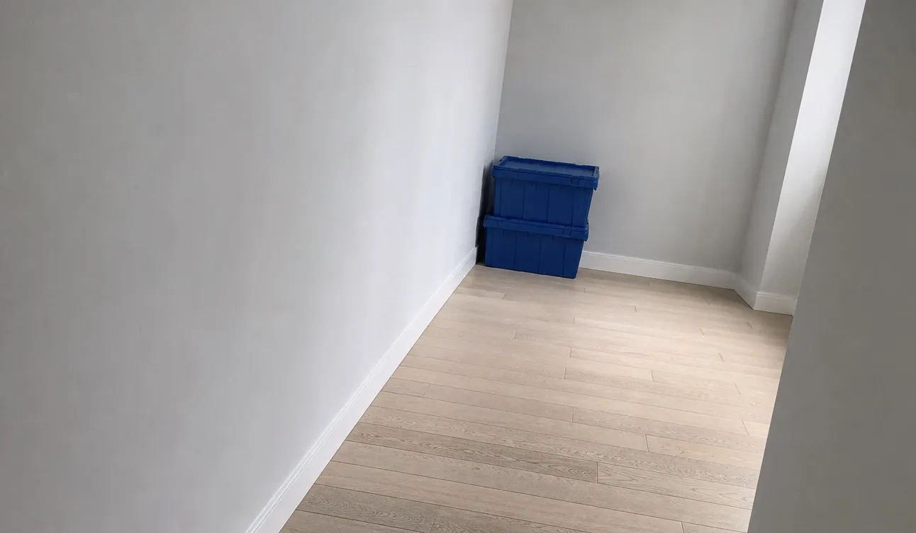 Geräumte Wohnung, besenrein zur Übergabe