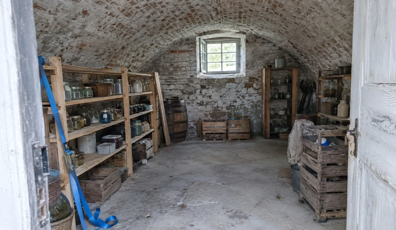 Geräumter Keller, besenrein übergeben
