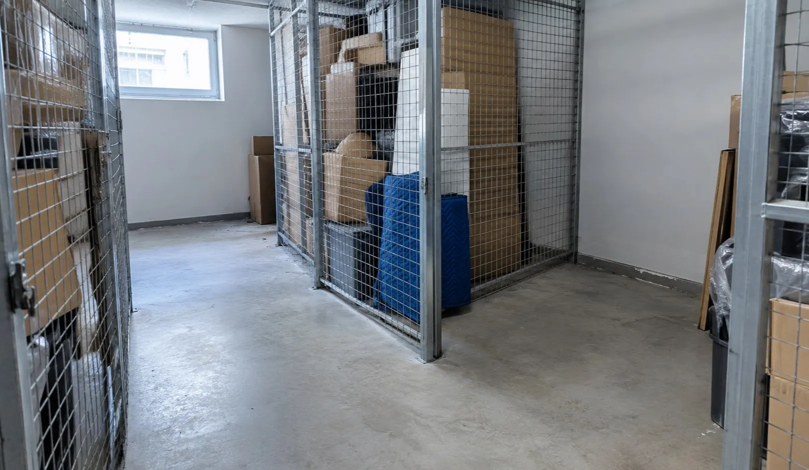 Geräumter Keller, besenrein übergeben