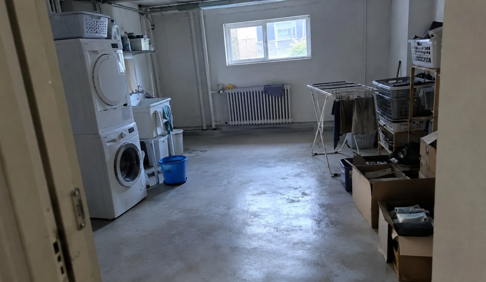 Geräumter Keller, besenrein übergeben