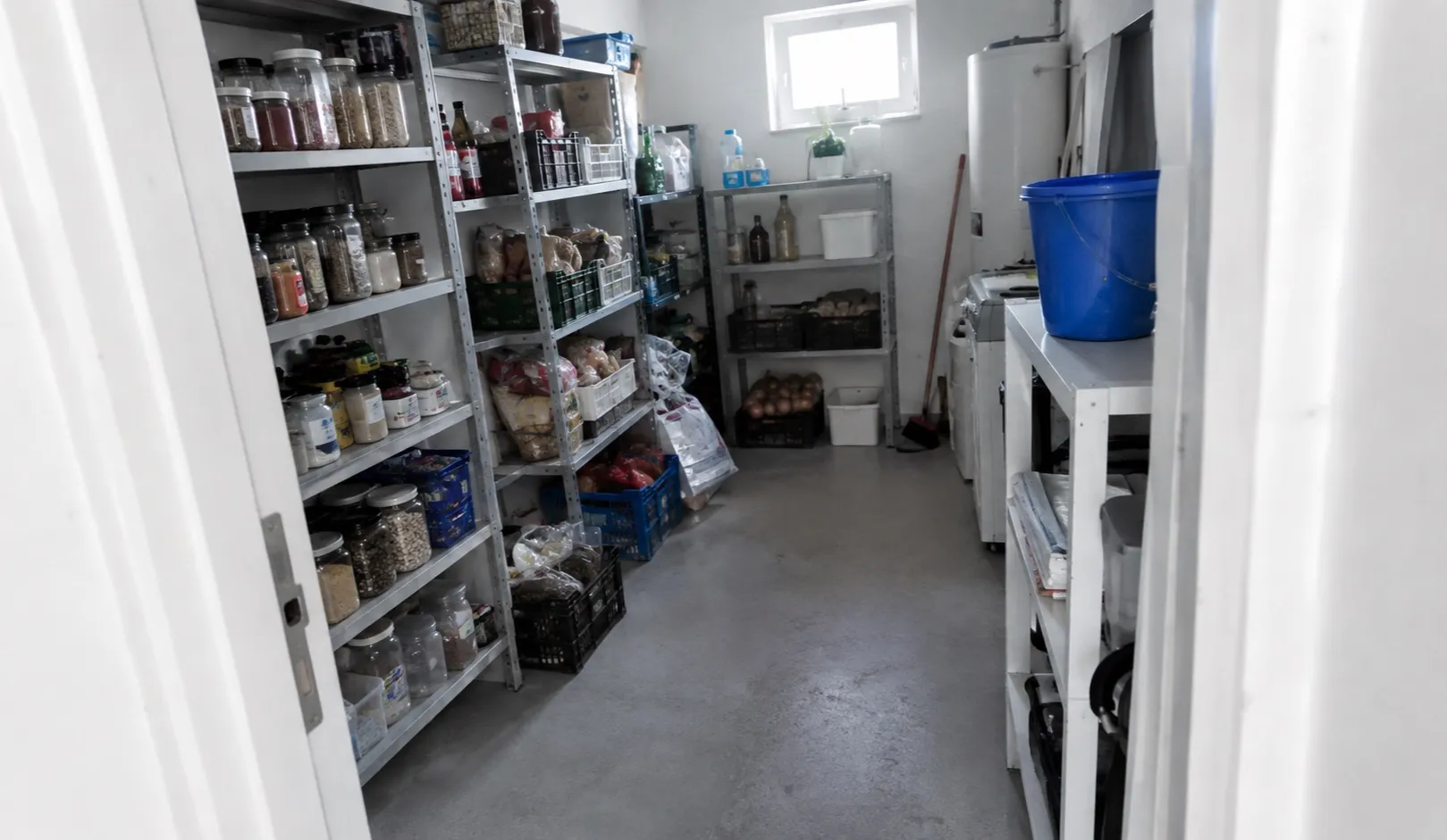 Geräumter Wohnraum nach einer Messie-Räumung
