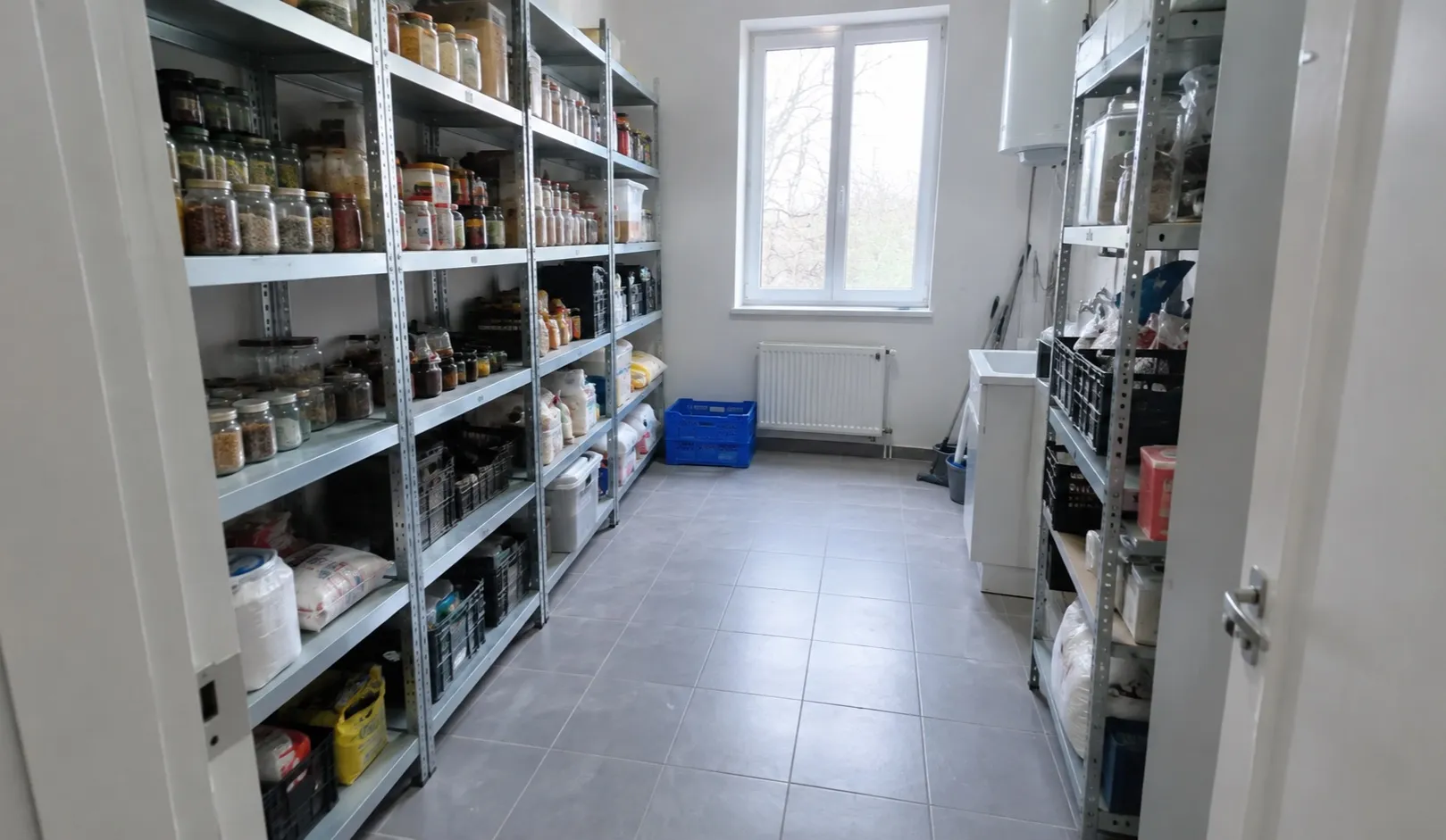 Geräumter Wohnraum nach einer Messie-Räumung