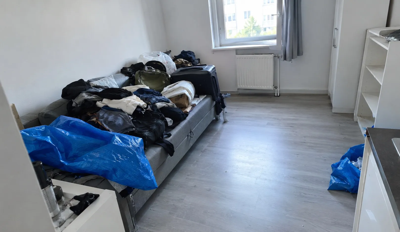 Geräumter Wohnraum nach einer Messie-Räumung in Wiener Neustadt und Umgebung