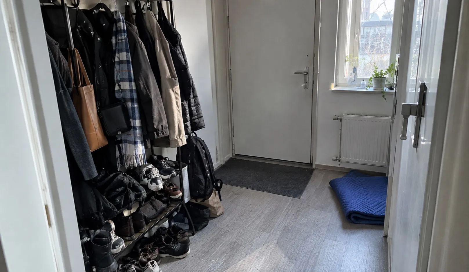 Geräumter Wohnraum nach einer Messie-Räumung