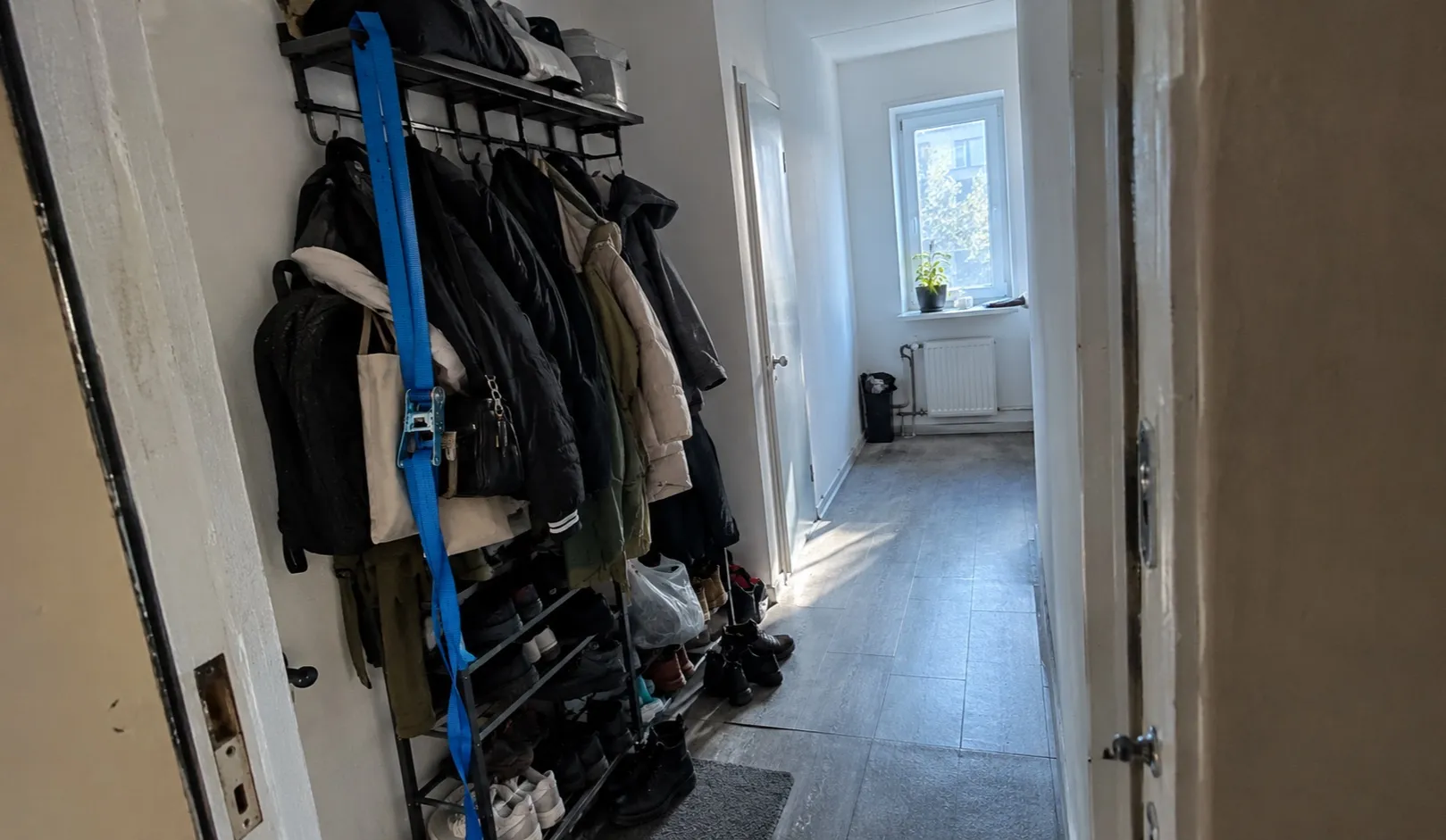 Geräumter Wohnraum nach einer Messie-Räumung