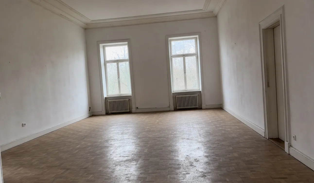 Besenrein übergebenes Objekt nach einer Verlassenschaftsräumung im Bezirk Oberwart
