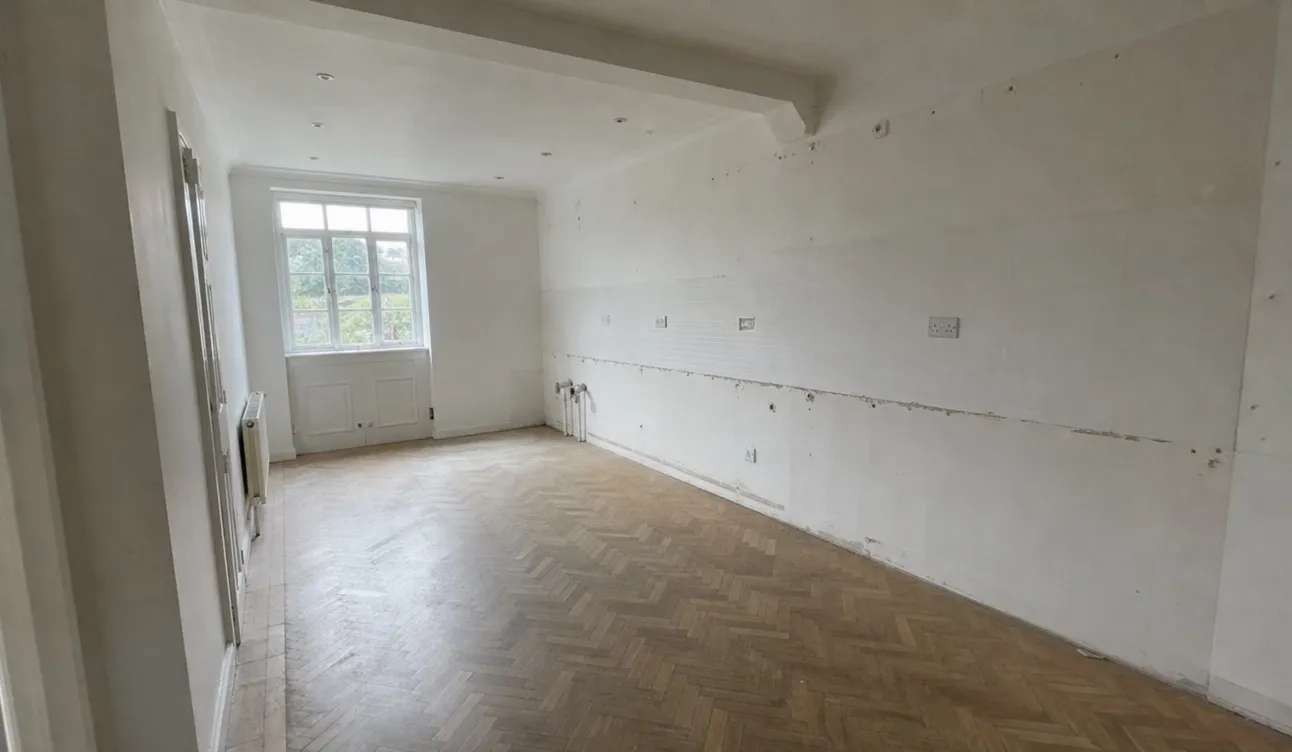 Besenrein übergebenes Haus nach einer Verlassenschaftsräumung in Bezirk Bruck an der Leitha