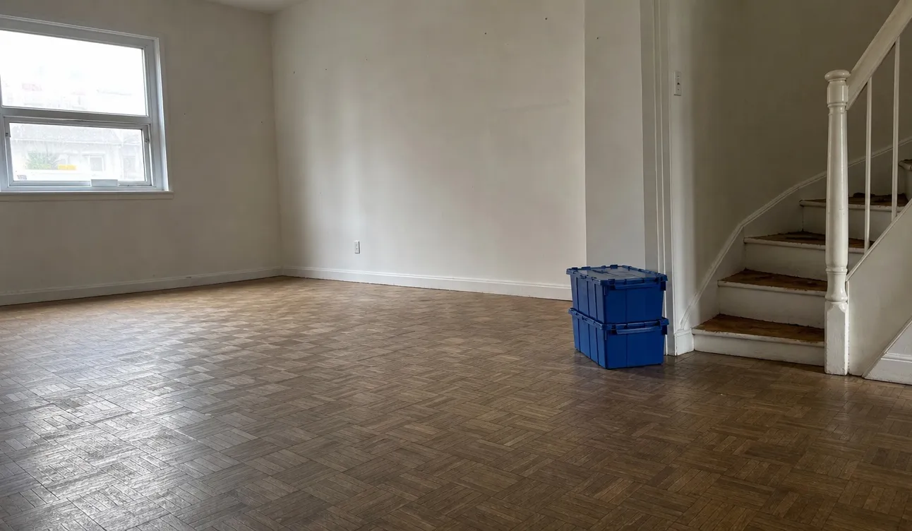 Besenrein übergebenes Haus nach einer Verlassenschaftsräumung in Bezirk Melk