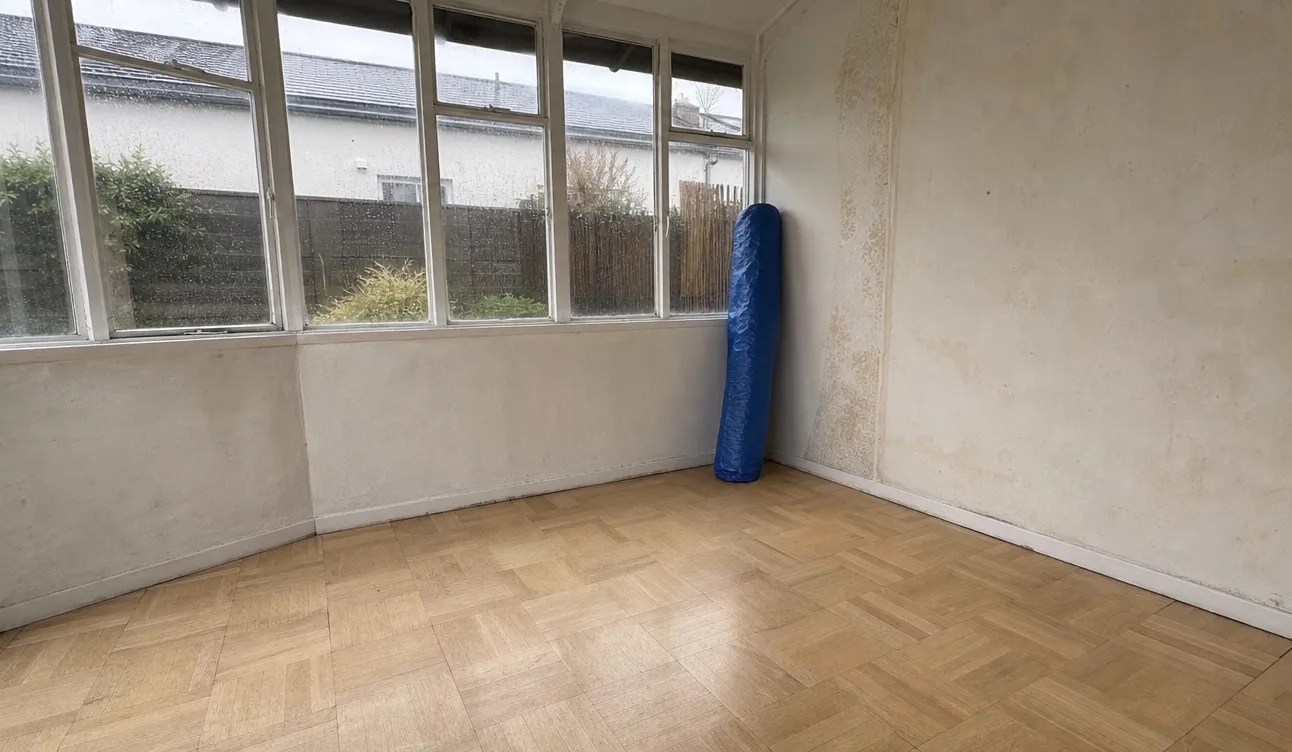 Besenrein übergebenes Haus nach einer Verlassenschaftsräumung in Bezirk Mistelbach