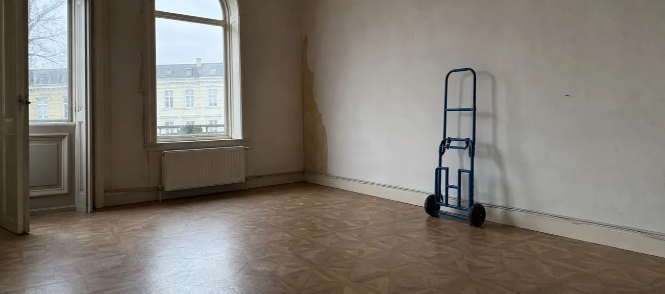 Geräumtes Objekt im 17. Wiener Gemeindebezirk, besenrein zur Übergabe