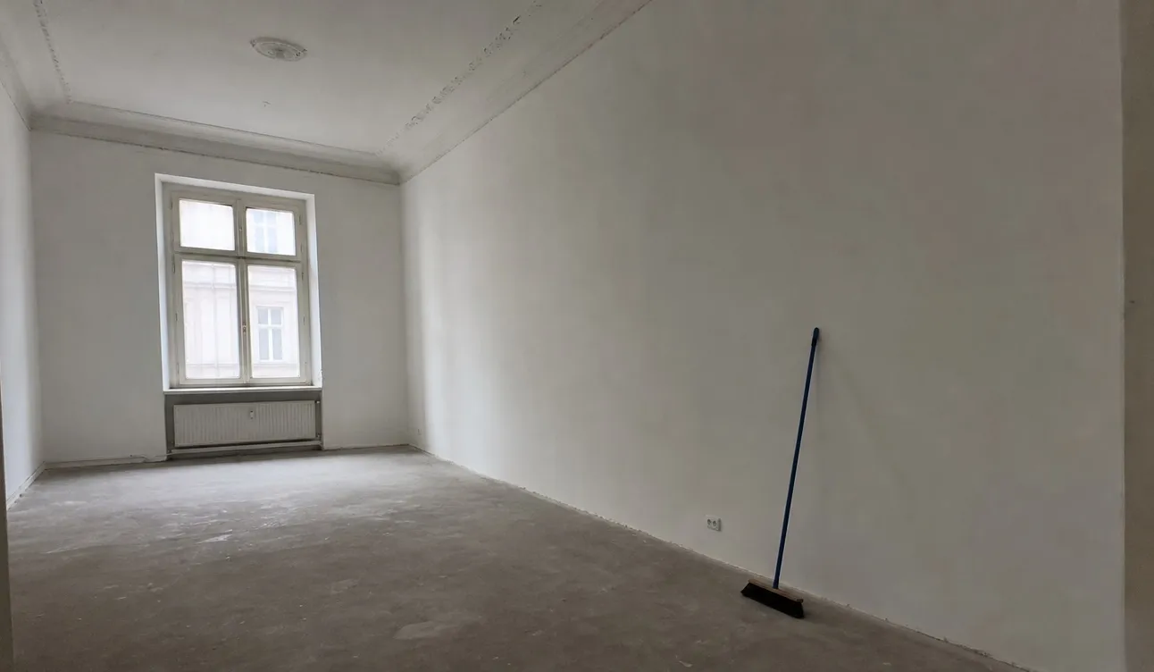 Geräumte Wohnung, besenrein zur Übergabe