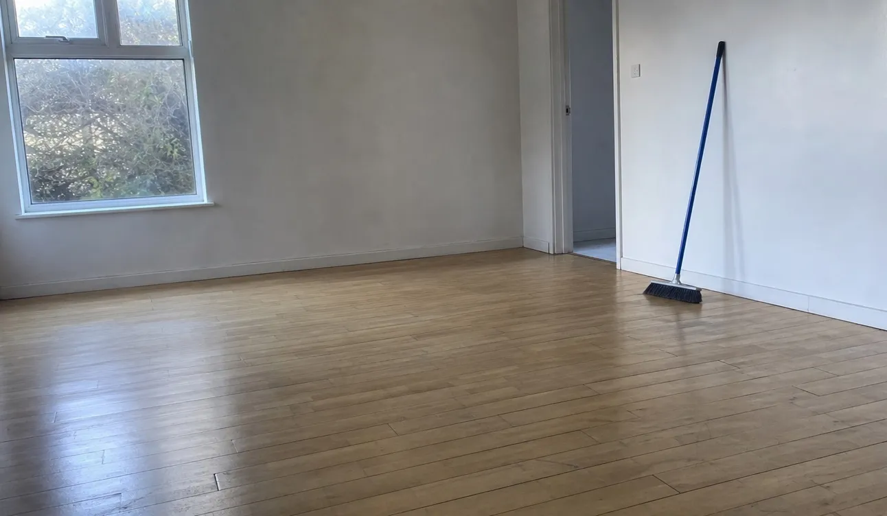 Geräumtes Objekt, besenrein zur Übergabe