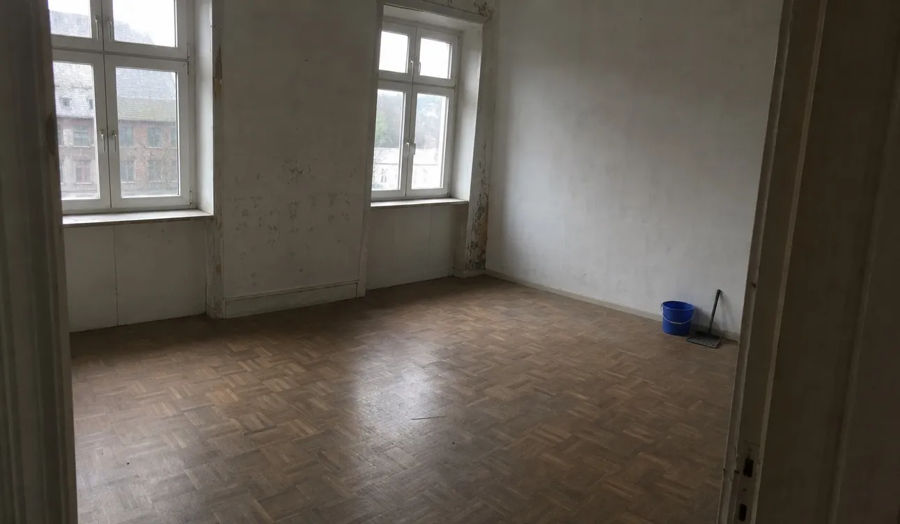 Geräumte Wohnung, besenrein zur Übergabe