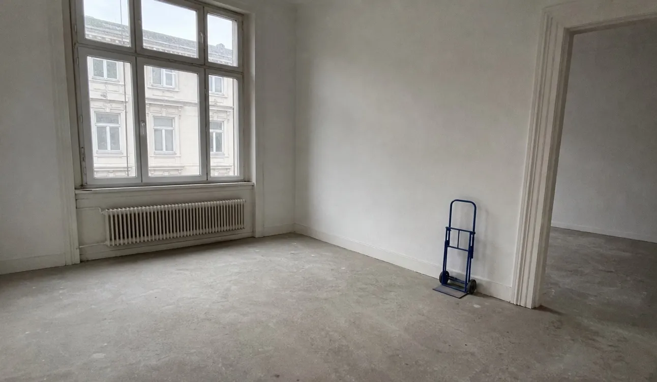 Geräumte Wohnung, besenrein zur Übergabe