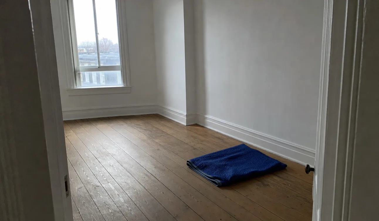 Geräumte Wohnung, besenrein zur Übergabe