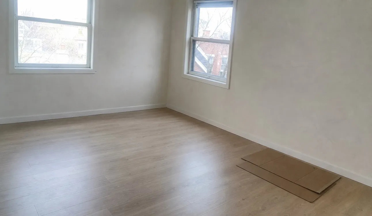 Geräumte Wohnung, besenrein zur Übergabe