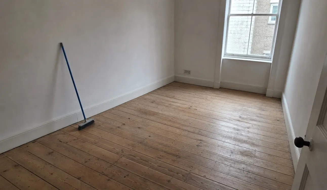 Geräumte Wohnung, besenrein zur Übergabe