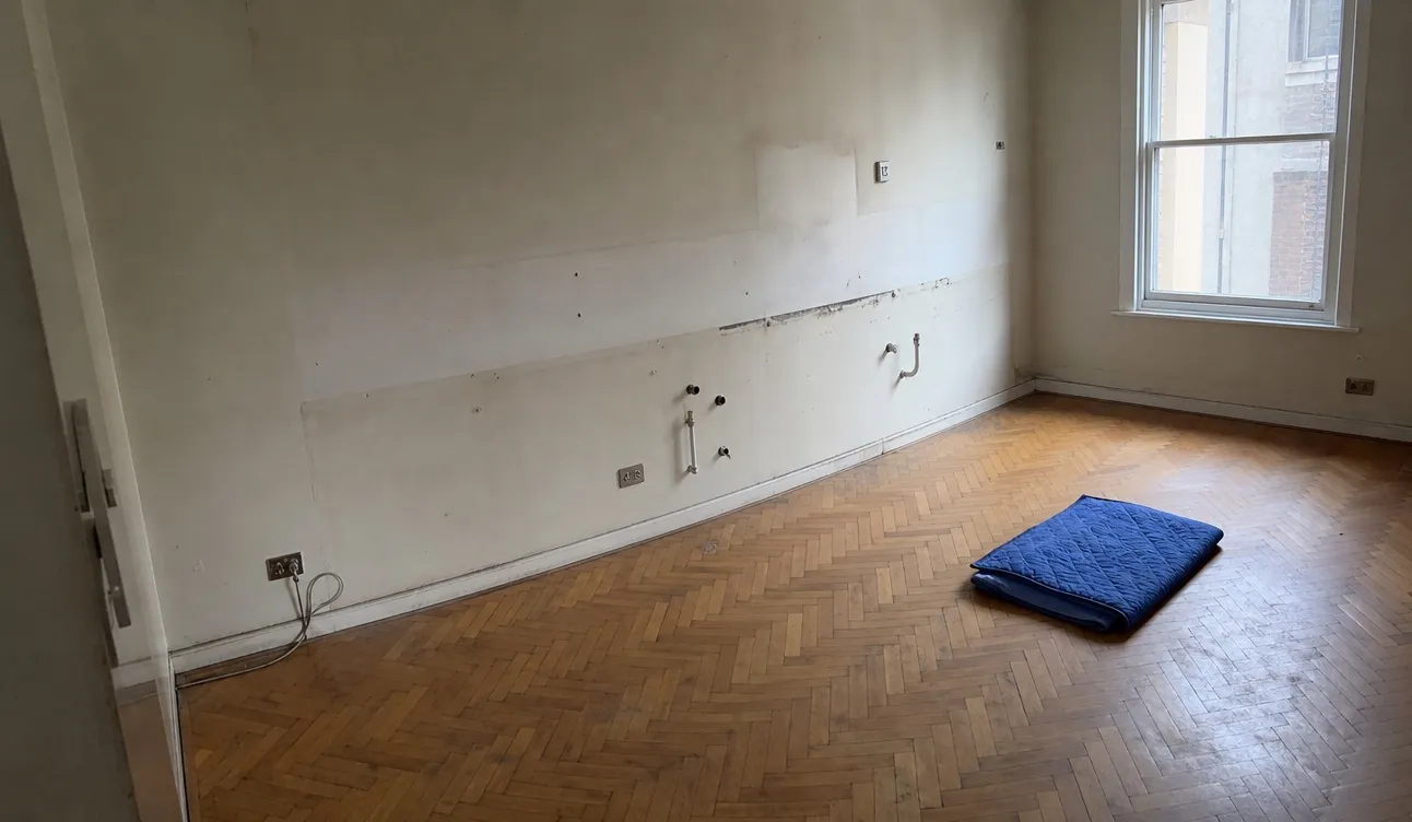 Geräumte Wohnung, besenrein zur Übergabe
