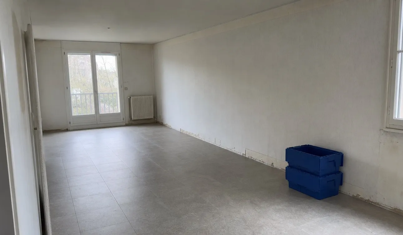 Geräumte Wohnung, besenrein zur Übergabe