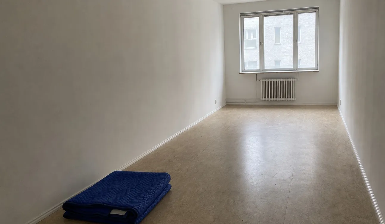 Geräumte Wohnung, besenrein zur Übergabe