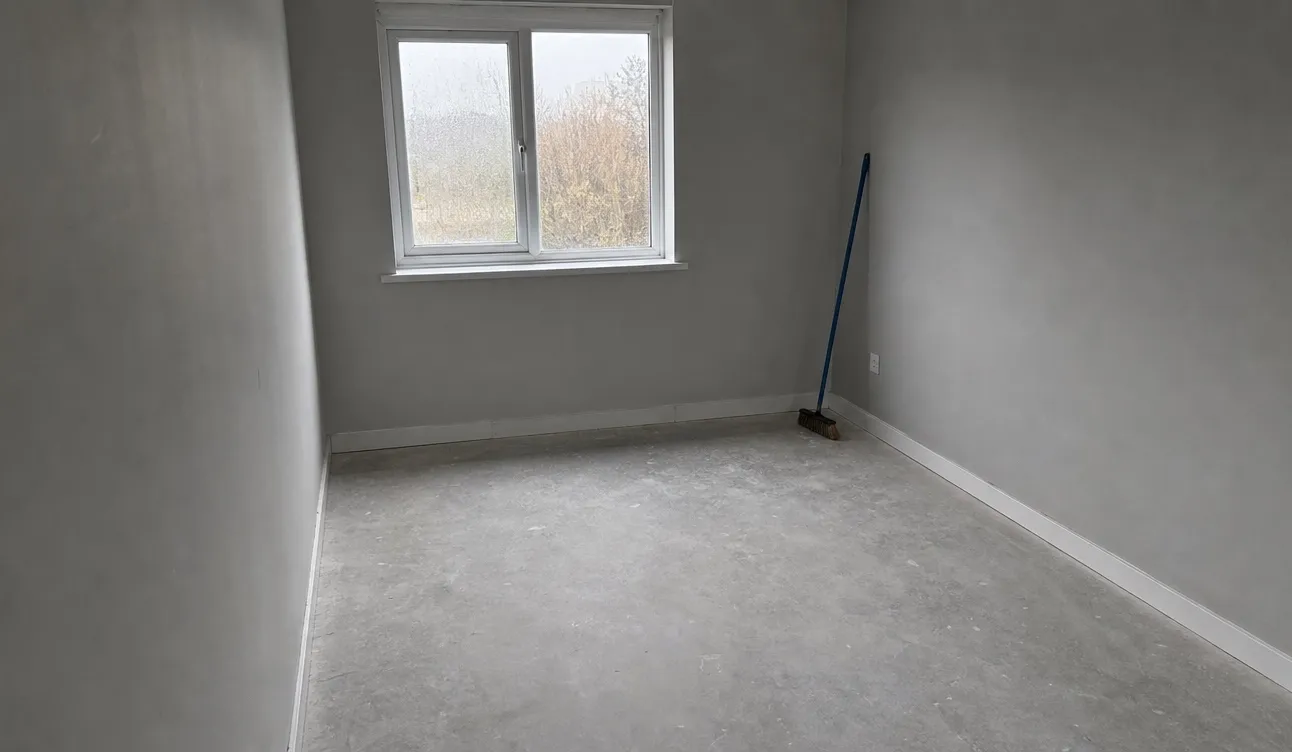 Geräumte Wohnung, besenrein zur Übergabe