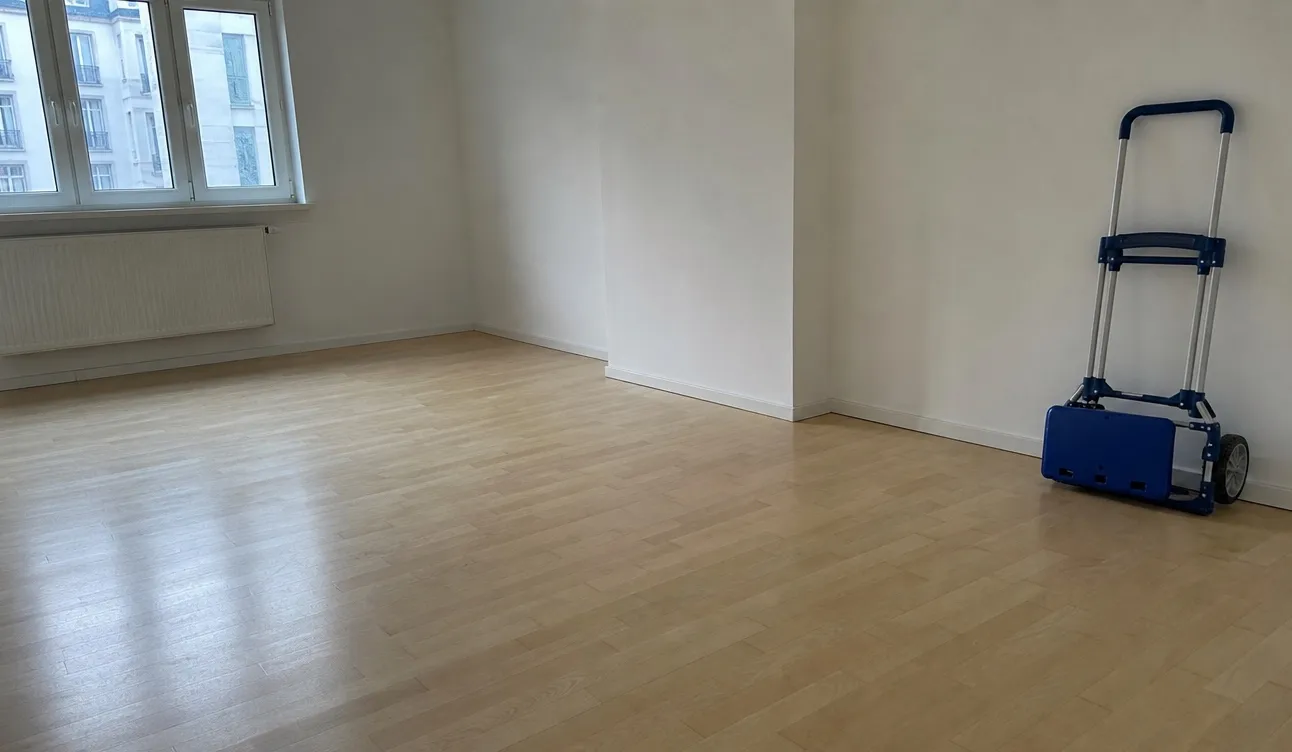 Geräumte Wohnung, besenrein zur Übergabe