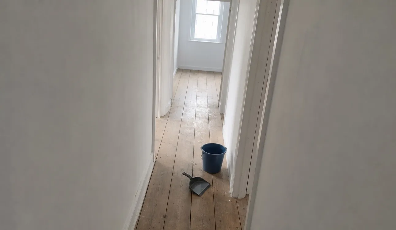 Geräumte Wohnung, besenrein zur Übergabe
