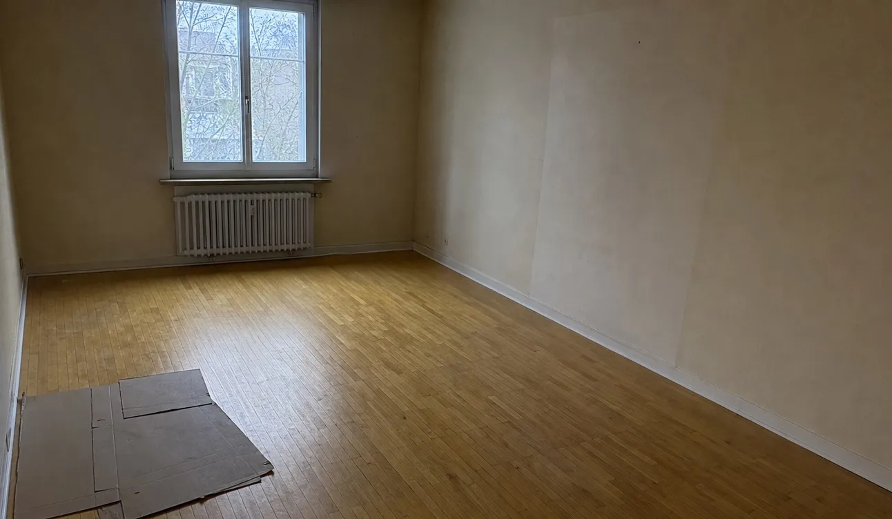 Geräumte Wohnung, besenrein zur Übergabe