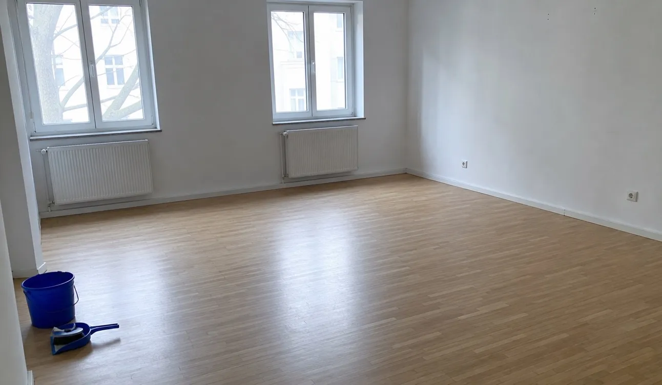 Geräumte Wohnung, besenrein zur Übergabe