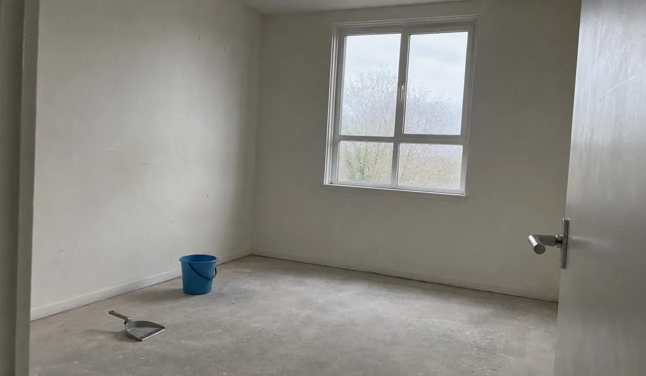 Geräumte Wohnung, besenrein zur Übergabe