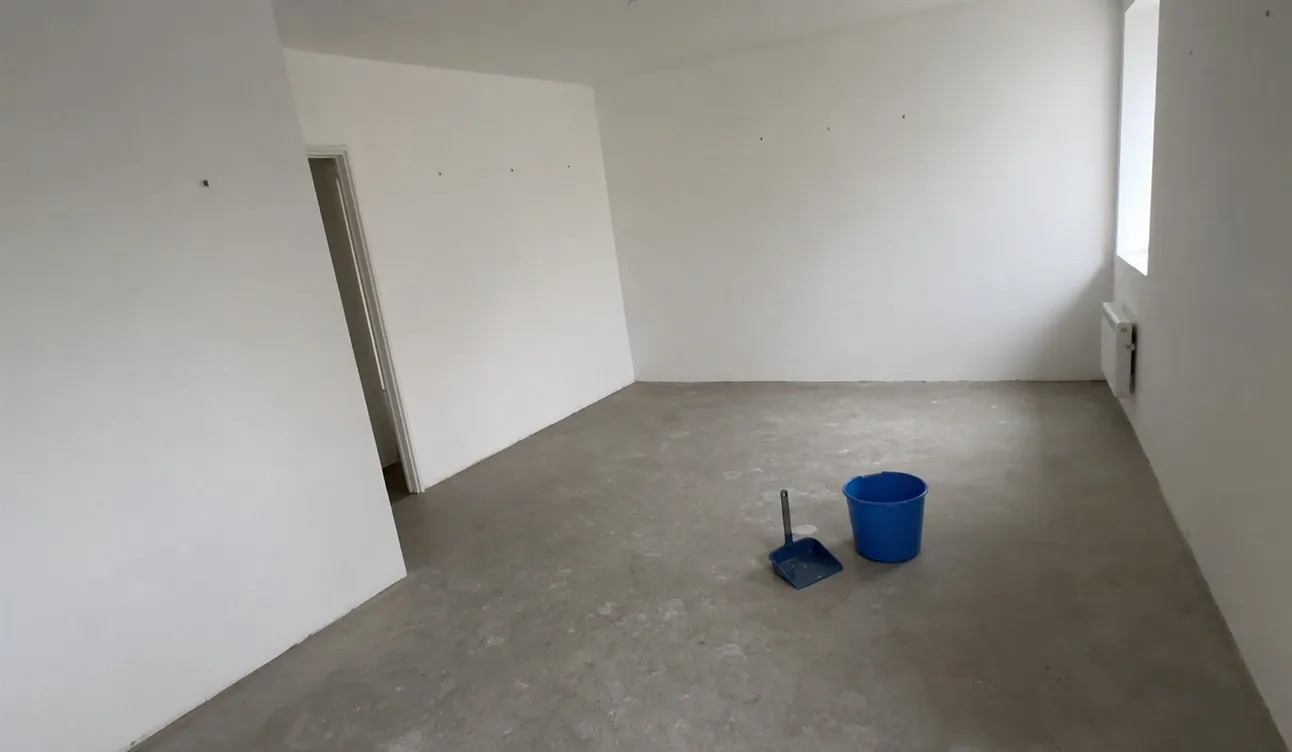Geräumte Wohnung, besenrein zur Übergabe