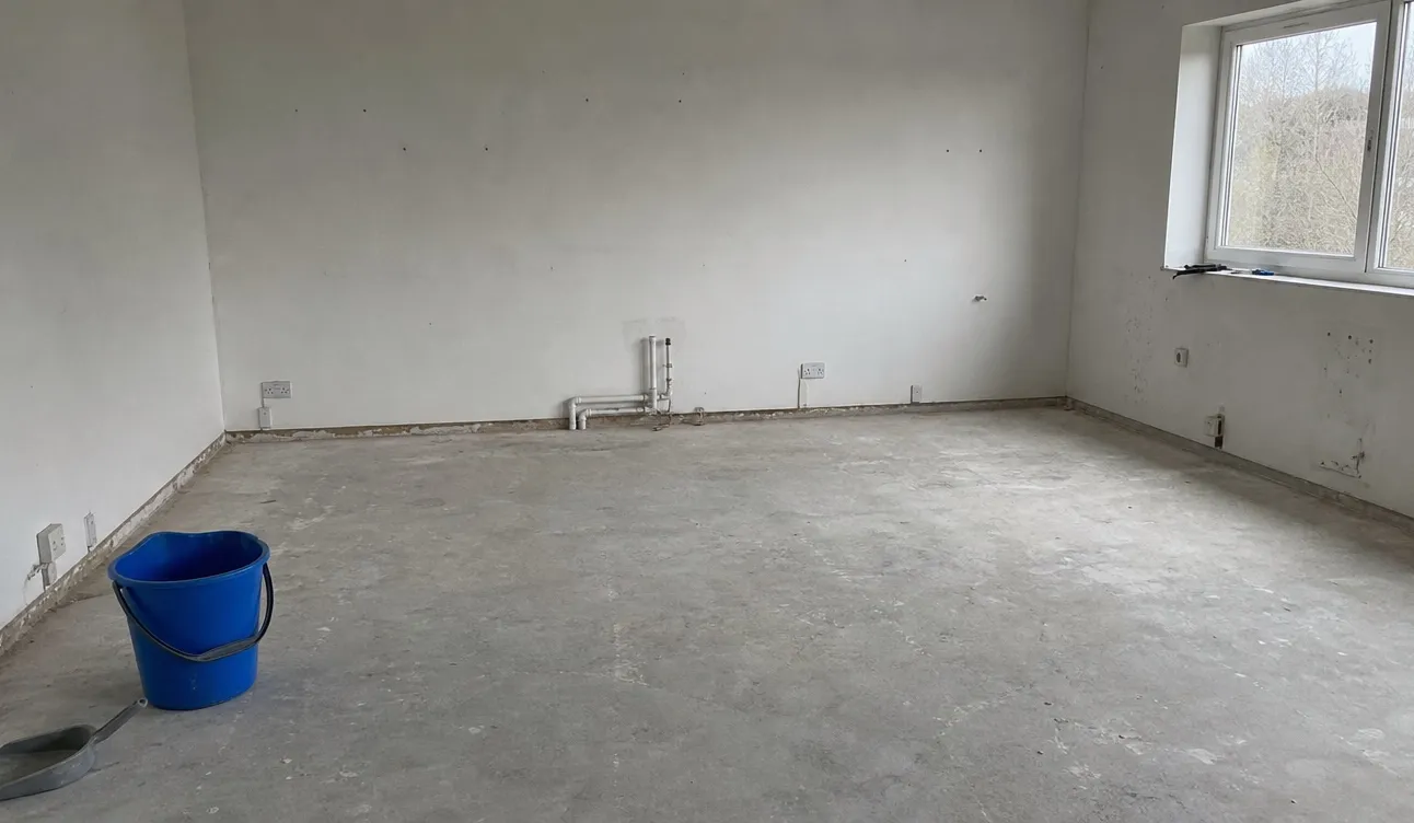 Geräumte Wohnung, besenrein zur Übergabe