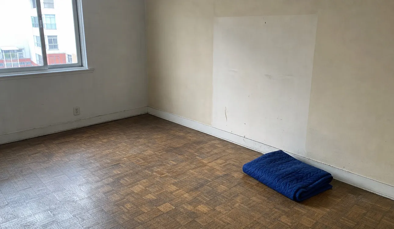 Geräumte Wohnung, besenrein zur Übergabe